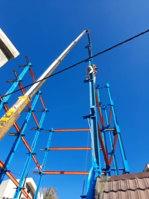 اسکلت ساختمان